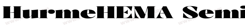 HurmeHEMA SemiBold字体转换 HurmeHEMA SemiBold字体转换